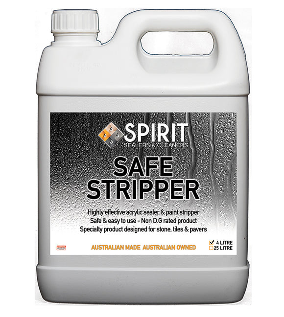 Spirit Safe Stripper Effective Acrylic Sealer and Paint Stripper